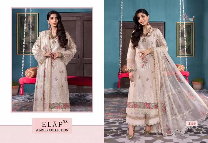 Shree Elaf Nx Summer Festive Wear Designer Pakistani Salwar Suits Collection